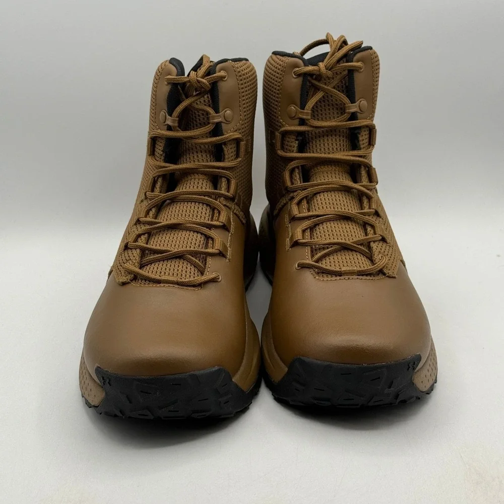 Under Armour Micro G Stellar Mid Shoes Men Size 14 Coyote Tactical 3028316-498